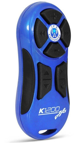 Controle Longa Distancia Jfa K1200 Azul Som Alcance 1200 Mts 0