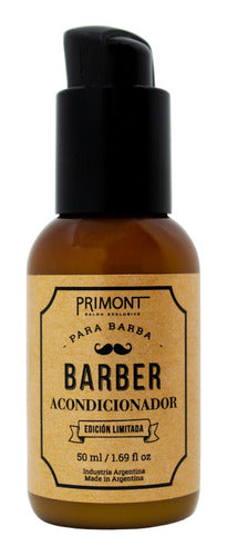 Kit Primont Barber Shampoo Cera Acondicionador Serum 6c 3