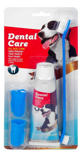 Dental Care Kit De Cuidado Bucal Para Mascotas (Pasta + Cepillos) 1