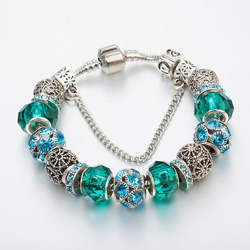 Los Colgantes de Sofia Green Multidijes Bracelet 2