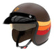 HAWK 721 Open Face Helmet + First Skin Sti Moto Gloves 9