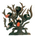 Handcrafted Wooden Tree-Shaped Wine Rack for 5 Bottles 0