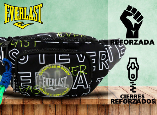 Everlast Waist Pack Unisex Running Urban with Gift Keychain 24