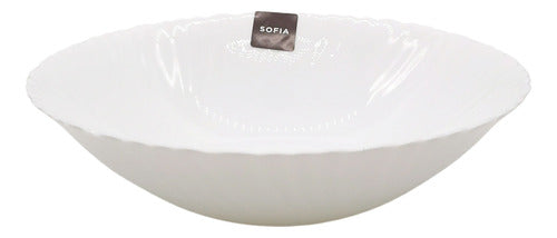 Bowl De Vidrio Opal Línea Sofia Cajax24 0