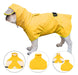 Capa De Chuva Para Cães Poncho Ao Ar Livre Com Capuz, Jaquet 0