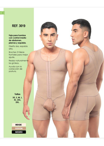 Men's Colombian Brand Post-surgical and Daily Waist Trainer 1