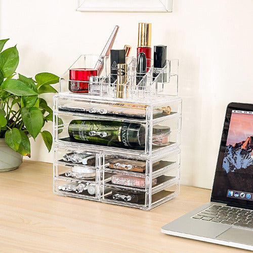 Dreamgenius Makeup Organizer Acrylic Drawers 7