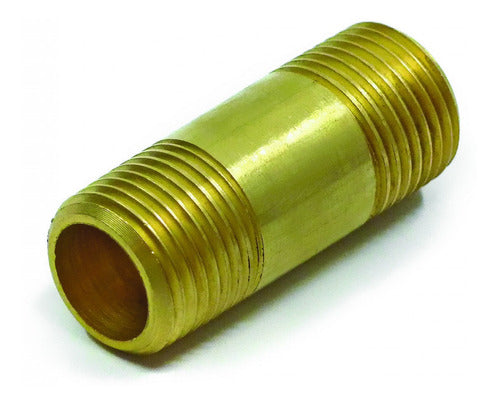 Intor Niple De Extensión 1/8 BSPT - 1" Brass 0