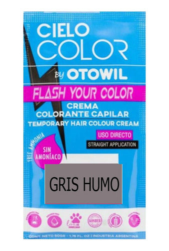 Otowil Cielo Color Kit: Hair Dye + Power Ized + Acid Cream 72