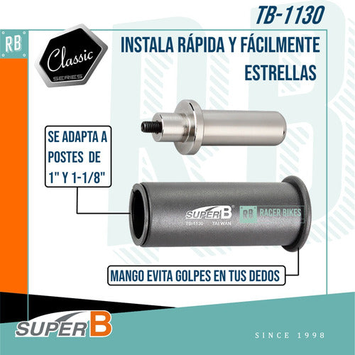 Herramienta Super-b Colocacion Estrella Tb-1130 - Racer B 1