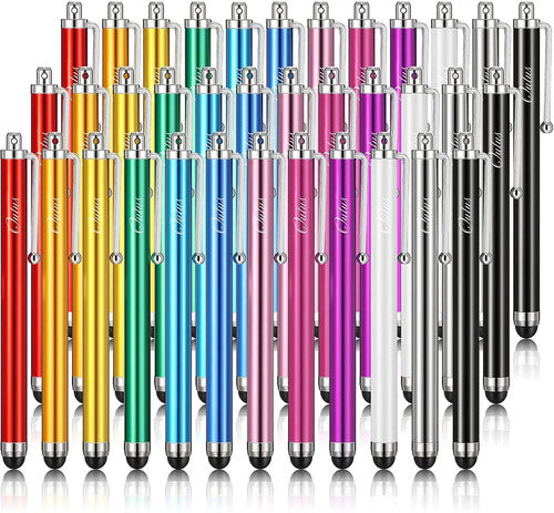 Outus Multicolor Capacitive Stylus for iPhone/iPad - 36 Pieces 0