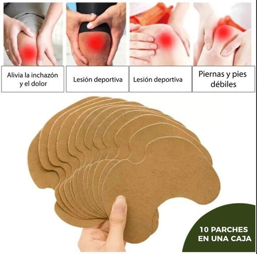 12 Natural Plant-Based Knee Pain Relief Patches 4