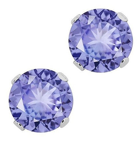 Joyeria De Mujer De Piedras Preciosas De Tanzanite Silversto 0