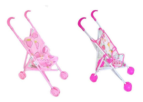 Folding Doll Stroller Toy for Dolls 0