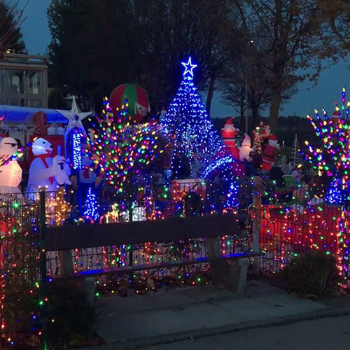 Funpeny - 50 Luces Led De Navidad Para Uso Al Aire Libre De 5