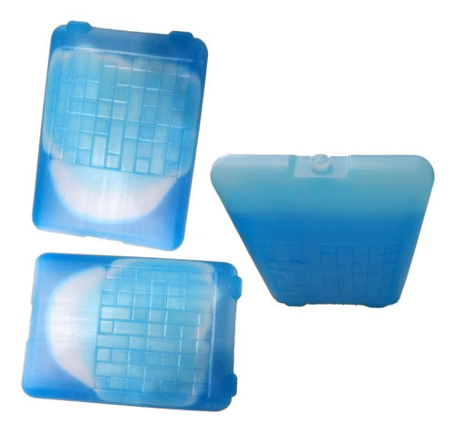 Set of 3 Hard Refrigerant Gel Packs 700g 18x14 for Cooler 0