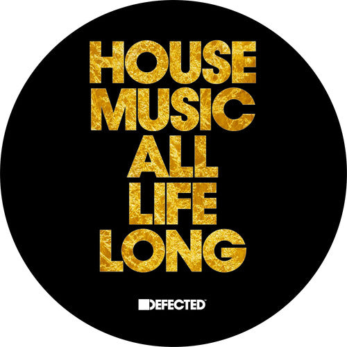 DJPROAUDIO House Music All Life Long Defected Slipmat Paño Suave Espuma 0