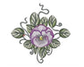 Embroidery Patterns for Embroidery Machines - Orchid Flowers 4
