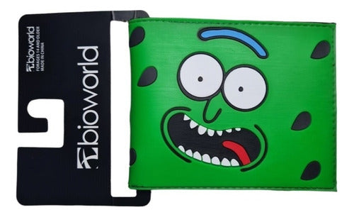 Bioworld Rick And Morty Pickle Rick Wallet 0