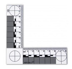 ABFO No. 2 Bite Mark Measuring Grid 0