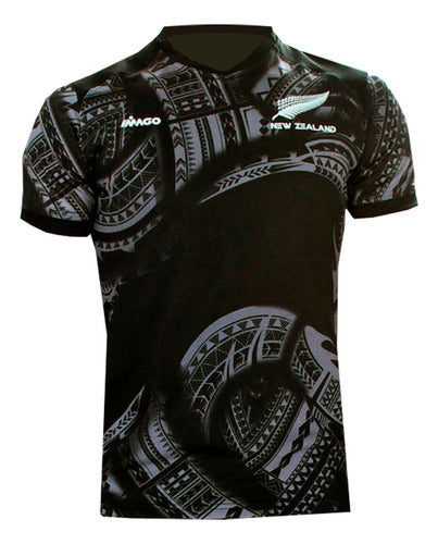 Imago All Blacks Maori Rugby Shirt - Kids 0