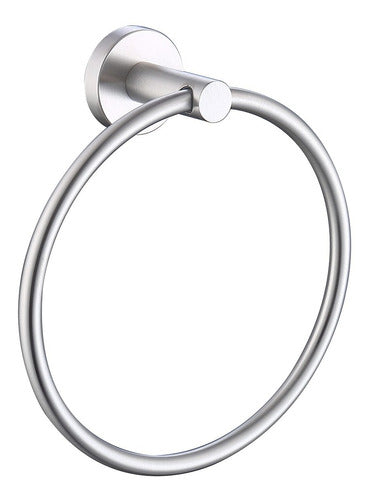 GC Satin Finish Stainless Steel Towel Ring Celtic 0