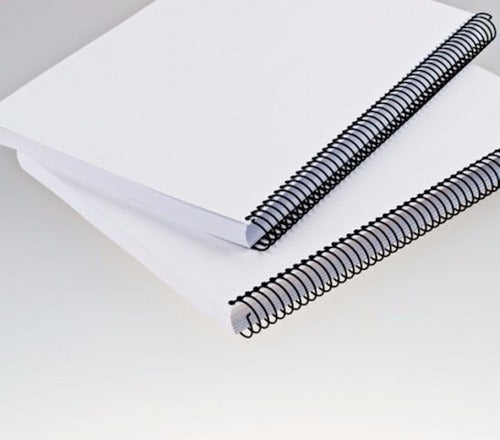 Combo Binding Cover Set: 200 A4 Covers + 100 7mm Spiral 2