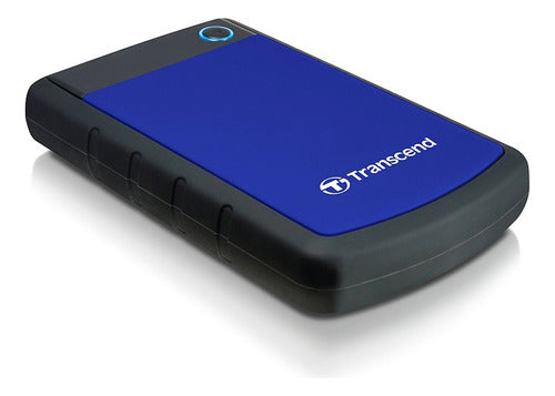 Transcend StoreJet Portable USB 3.0 Hard Disk - Blue 0