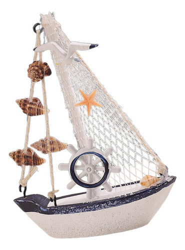 . Modelo De Em Miniatura De Madeira Para Barco À Vela 0