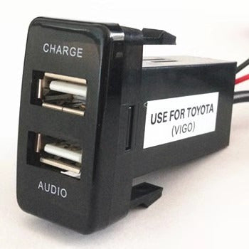 USB Port for Toyota Hilux for Data and Charging 5