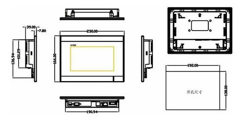 Terminal Hmi Tactil 7 Pulgadas Unimat 3