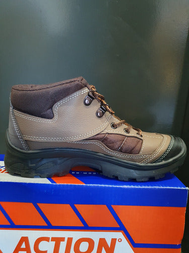 Trekking Boot Action Team 3304 Brown Without Toe Cap Size 47 3