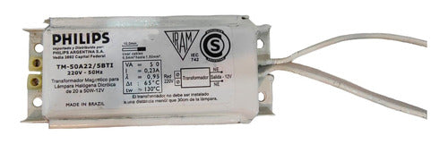 Transformador Mecánico 50w - Philips - 220v / 12v 0