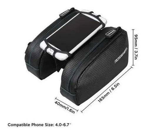 Roswheel Universal Cell Phone Holder Bag with 2 Pockets - ROS024 2