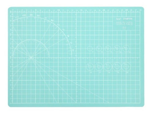 BRW A4 30x22 cm Double-Sided Scrapbooking Cutting Mat 0