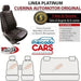 Premium Quilted Leather Seat Cover Set for VW Bora 7