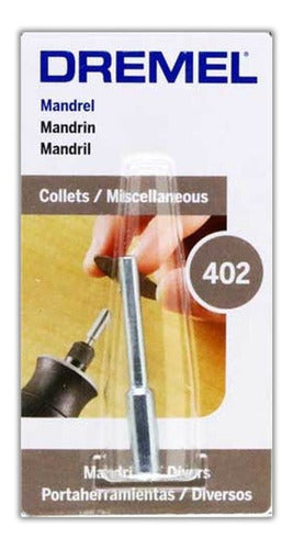 Dremel Mandrel 402 - For Cutting and Grinding Discs - Fdn 1