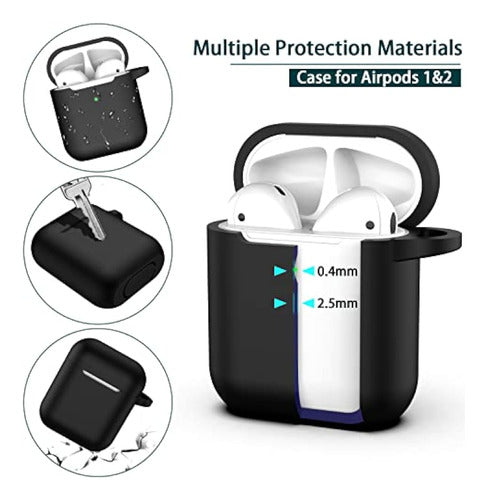 R-Fun Charging Case Cover Compatible with AirPods 2nd Generation 3