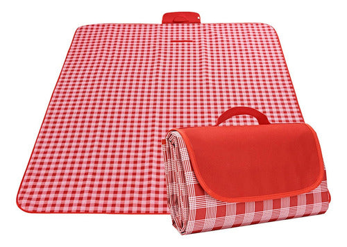 Manta De Picnic Camping Playa Plegable Oxford 1 X 1.5 M 0