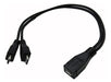 Cable 30cm Doble Mirco Usb Carga Y Splitter 0