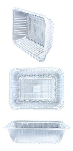 Rectangular Microwave-Safe Delivery Tray x 100 Units 0