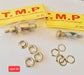 TMP Eyelet Die Set 16 + Punch + 1000 Bronze Eyelets with Washers 0