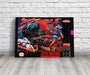 FanPosters Gamer Street Fighter Canvas Frame 45x30 Cm 0