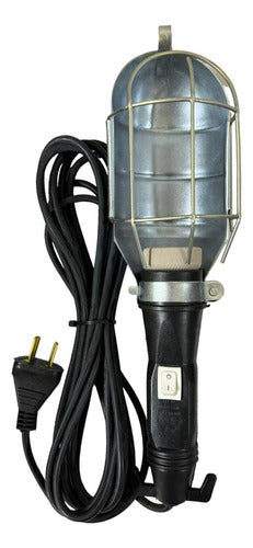 SC Portable Metal Lamp Holder with 3 Meter Cable 0