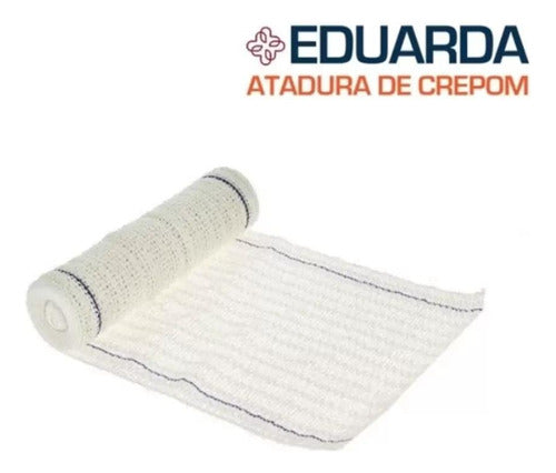 Atadura Crepom Faixa Curativo 20 Cm X 1,80 M 12un American 1