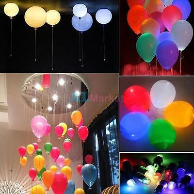 Floral LED Lantern Balloons - 12pcs/pack 1