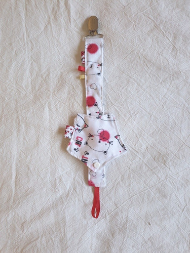 Pacifier Holder with Pacifier Protector and Bib 3