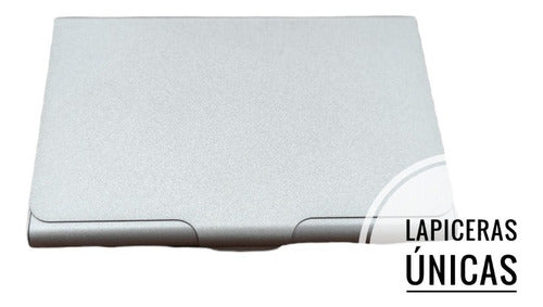 Importadora LU Satinado Metal Business Card Holder 0