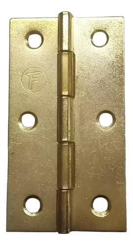 Fumaca Bisagra Libro 5005 75mm Bronceada 3 Pulgadas 0