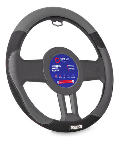 Sparco Universal PVC + Suede + Rubber Steering Wheel Cover 7